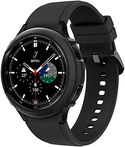 Спиген Течен Воздушен Оклоп Дизајниран За Samsung Galaxy Watch 4 Класичен Случај 42mm-Мат Црна