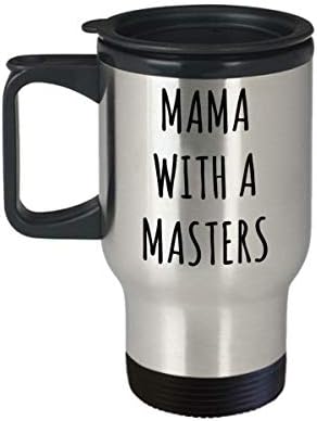 Masters Masters Hollywood & Twine Masters Tege за мама мама со магистерски магистерски студии од не'рѓосувачки челик изолиран подарок