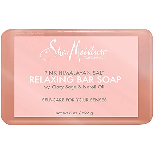 Шеа влага се релаксира розов хималајски сапун со сол бар, 8 мл