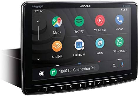 Алпски ILX-F409 9 Halo9 Мултимедијален Приемник Компатибилен Со Apple Car Play/Android Auto Со SXV300v1 Сателитски Радио Приемник