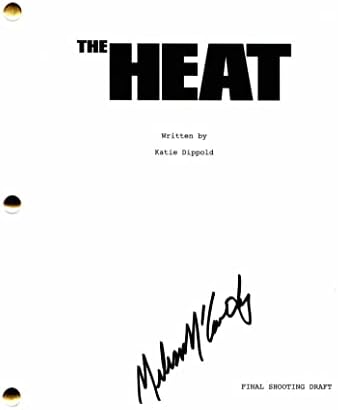 Мелиса Мекарти го потпиша автограмот „Хит Фул филм Скрипта“ - Мајк и Моли, деверуши, шпион, крадец на идентитет, Тами, дали некогаш