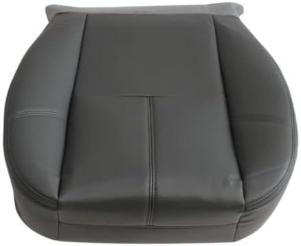 NLQR возач или патнички странични странични капаци на долниот дел на седиштето Кожа темно сива компатибилна со Chevrolet Silverado