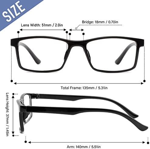 Прзене 4 Пакет Правоаголник Сина Светлина Блокирање Очила, Анти Отсјај Око Вирус УВ400 Квадратни Очила За Мажи Жени