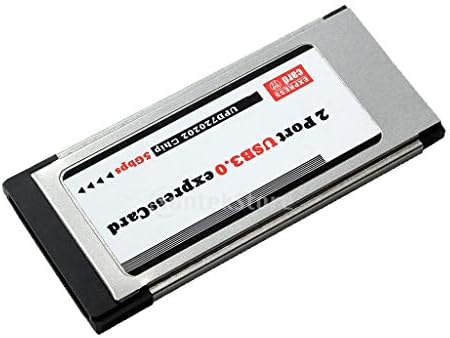 Роним 2 Порт Скриени USB 3.0 На Картичка ExpressCard 34mm/54mm Адаптер