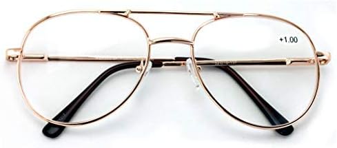 В. В. Е. Класични Метални Очила За Читање - Пролетна Шарка Пад На Солза Читач