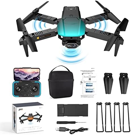 Valseel Mini Drone со двојно 1080p HD FPV камера далечински управувачки играчки подароци за момчиња девојчиња со надморска височина Држете