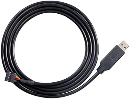 DTech FTDI USB до TTL сериски 3,3V адаптер кабел 6 пински 0,1 инчен терен за женски приклучок uart ic ft232rl чип прозорци 11 10 8 7 Linux