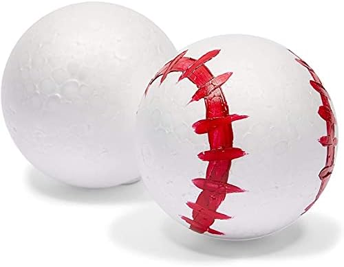 24 топки од пена и 24 дувли поставени за DIY уметности и занаети