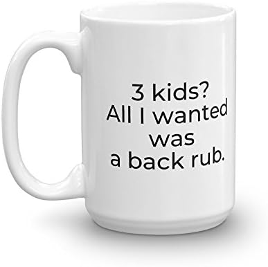 3 Деца? Кригла смешно одличен подарок за мајка љубител на кафе