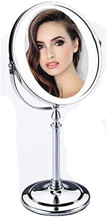 Lianxiao - огледало за шминка за таблети, европско HD 2 пати зголемувачки стакло, огледало за убавина, за козметичко бричење за убавина