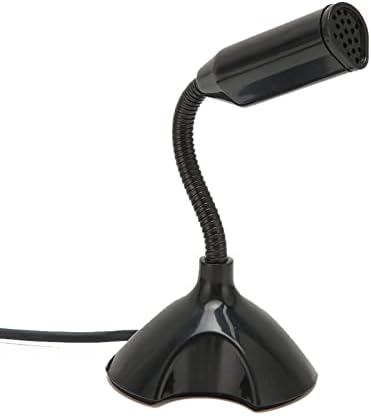 USB Микрофон Jopwkuin, сеопфатен Микрофон Од 360 Степени, Микрофон За Десктоп Кондензатор За Поништување На Бучава, Приклучок