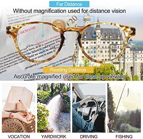 ОКЦИ КИАРИ Фотохроматски бифокални очила за читање за жени, читачи на очила за сонце на Транзиција УВ Заштита