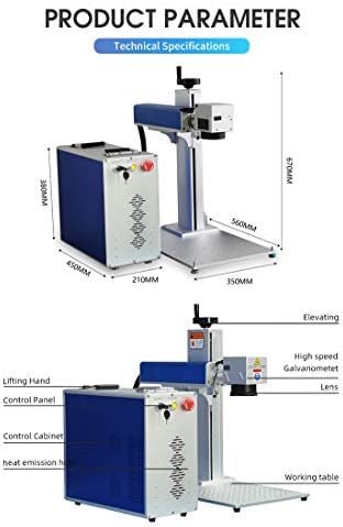 Machine Machine Machine Machine Laser Macher Laser Laser Graving Machine jpt 50W со ласерски влакна