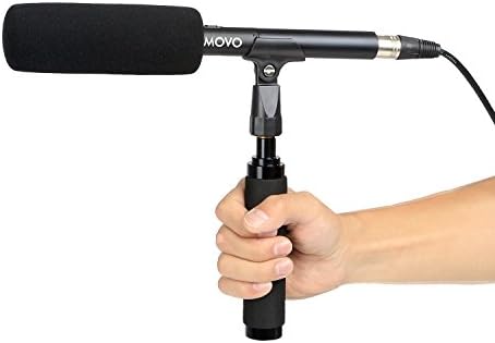 Movo Photo VXR100 Professional 11 Supercardioid Condenser Shotgun Video Microphone комплет за DSLR камери и камкордери