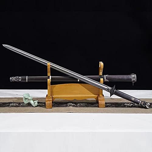 Мечеви Shzbzb со висок степен на меч Традиционална меч рака преклопување фалсификување челик Дамакус целосна танг сечило злато и