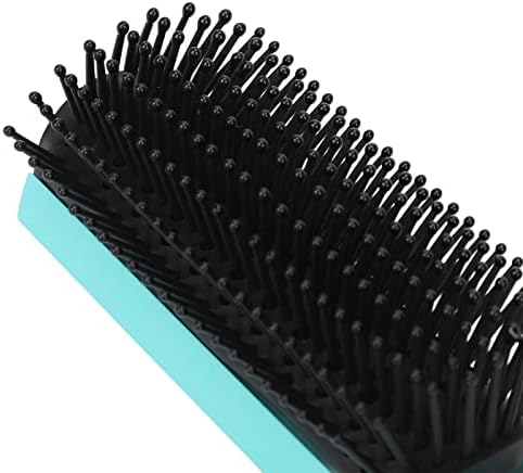 Четка за коса 9 реда одвојување чешел заби за зачувување на косата за четка за четка за коса за коса за фризерски салон за коса, зачудувачки