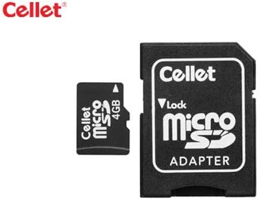 Мобилен MicroSD 4gb Мемориска Картичка За Ristarcom Ppc5050 Телефон со SD Адаптер.