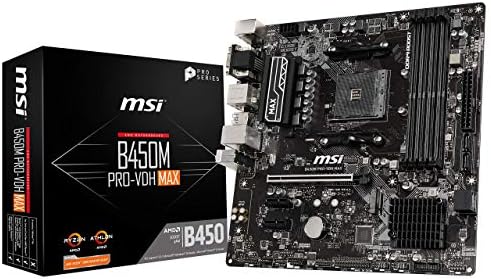 Msi ProSeries AMD Ryzen 2 И 3 Генерал AM4 M. 2 USB 3 DDR4 D-Sub DVI HDMI Micro-ATX Матична Плоча