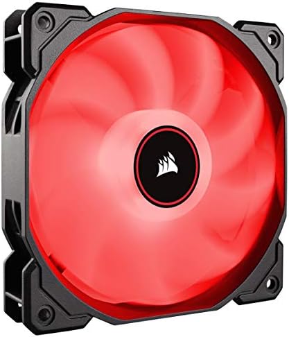 CORSAIR AF120 LED Вентилатор За Ладење Со Низок Шум Едно Пакување-Црвено /Црно ЛАДЕЊЕ CO-9050080-WW, 120 mm