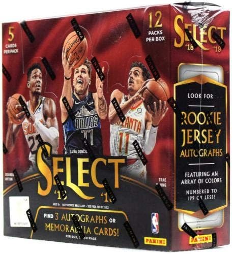 2018/19 Panini Select Basketball Hobby Box - Восочни пакувања во кошарка