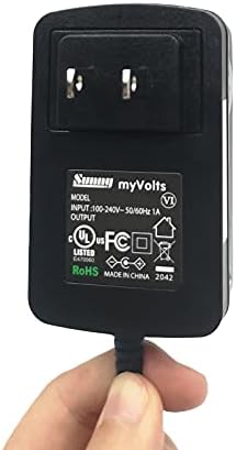 MyVolts 9V адаптер за напојување компатибилен со/замена за линијата 6 Firehawk FX Мулти -ефекти - САД Приклучок