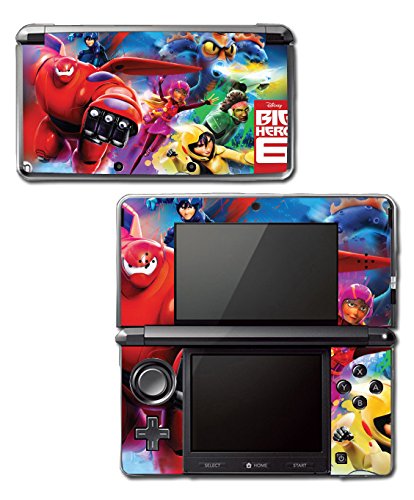 Big Hero 6 Hiro Baymax Видео игра Винил Декларална налепница на кожата за оригинален систем на Nintendo 3DS