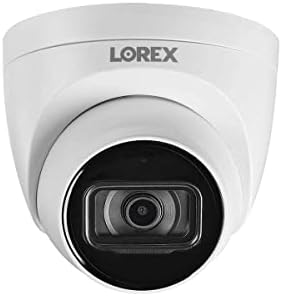 Lorex Technology N4K2-84WD 8 Channel 4K Fusion NVR систем со четири 4K IP Dome камери со слушање на аудио, 130ft Night Vision,