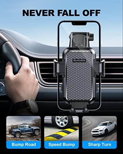 Co. Guanda Technologies Co., Ltd. 2 поставен држач за телефон со автомобил со силна чаша за вшмукување