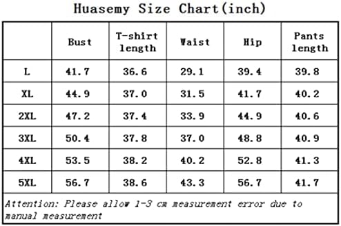 Huasemy Plus Облеки за големина на жени за жени со долги ракави наклонети асиметрика врвови каросериски панталони
