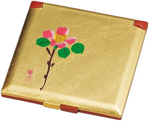 中谷 商会 商会 Nakatani браќата Шокаи Јаманака лак со комбинација на огледало злато фолија цвет цубаки 33-0414