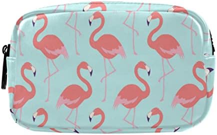 Глафин Пинк Фламинго образец молив случај со голем капацитет торбичка торбичка торбичка преносна козметички кеси
