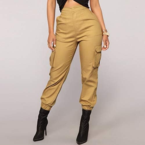 Keusn Baggy Cargo Pants за жени трендовски преголеми буги падобран панталони светло буги џогер опуштени панталони улична облека