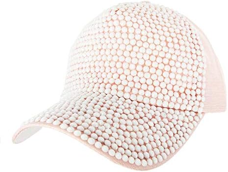 Врвна облека за глава, сјаен камен, душевен бејзбол капа