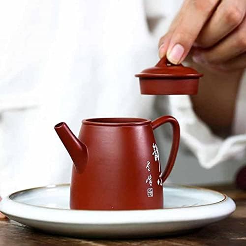Виолетова глинена чајничка руда со мал капацитет чајник за чајник со чај Виолетова глинена чај чај поставена yubin1993