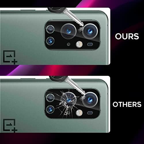 Орзеро Компатибилен За OnePlus 9 Pro Заштитник На Објективот На Фотоапаратот, Стакло HD Анти-Гребење Целосна Покриеност Без Меурчиња