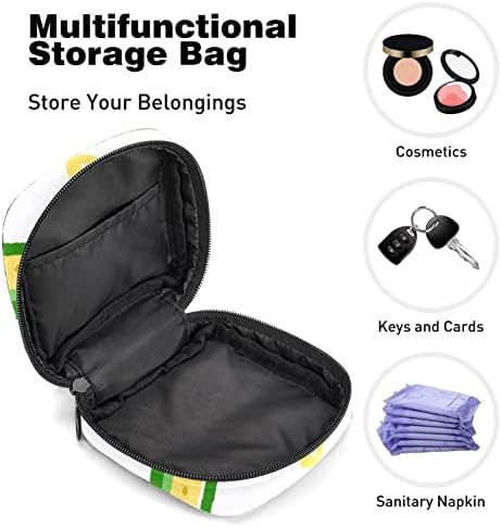 Торбичка за складирање на салфетка од салфетка Оријукан, торбичка за менструална чаша, преносни санитарни салфетки влошки за
