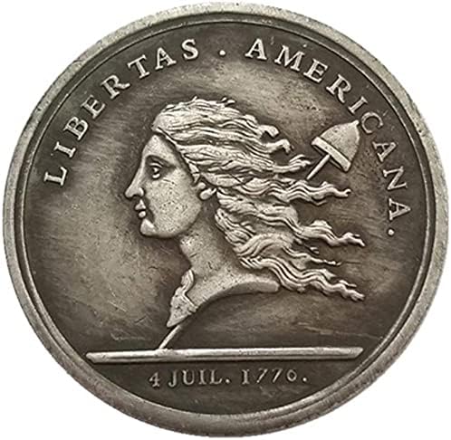 Антички Занаети Американски 1776   Комеморативна Монета Сребрена Долар