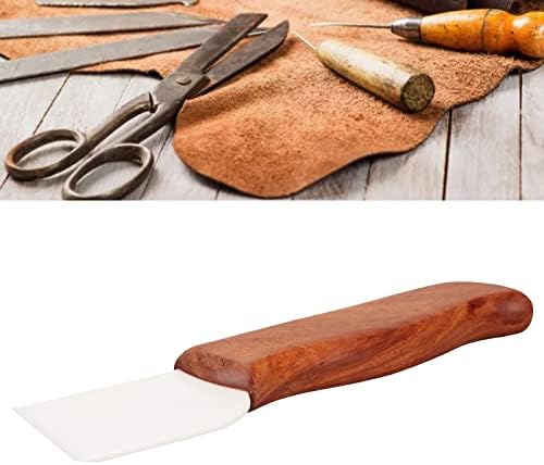 Нож за сечење кожа, удобен и едноставен оперативен нож за сечење кожа за керамичко сечило за сечење кожа DIY