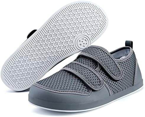 Систке дијабетични чевли за жени мажи прилагодливи артритис едем куќи влечки отечени нозе чевли екстра широки