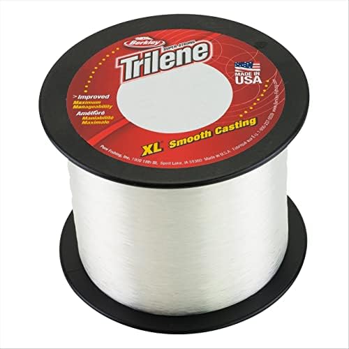 Berkley Trilene® XL®, Clear, 6lb | 2,7 кг, 3000yd | 2743м линија за риболов монофиламент, погодна за средини на слатководни води