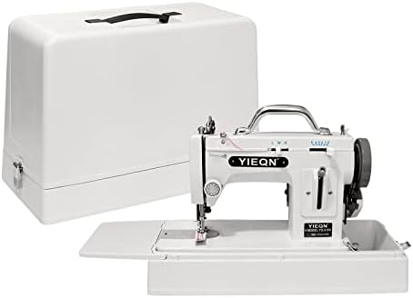 YQ-518 Преносна машина за шиење на нозе/цик-цак со куќиште за носење-за шиење и поправка на дебели материјали