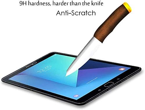 Тантек [Заштитник на екранот со 3 пакувања за Samsung Galaxy Tab S3 / Galaxy Tab S2 9,7 инчи, филмот со калено стакло, ултра чист, анти-гребење, без меурчиња, S пенкало компатибилен