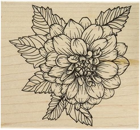 Херој уметност K6224 дрво марки, антички пчели и цвеќиња