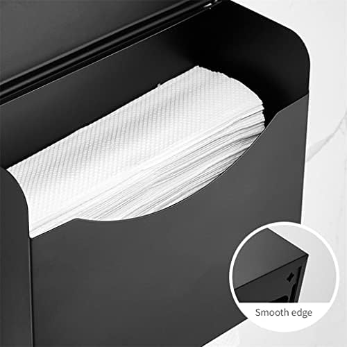 Zheinj wallид монтиран хартиена крпа Диспензерот со двојно дистрибуција на хартија Метал кујнски ткиво диспензер бања бања