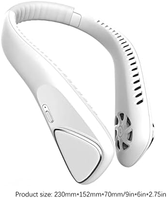 Jinинпенгран преносни вентилатори за бесење без бесење USB, без приполнување на лисја на лисја, а климатик со климатик, ладење на вратот, в носени