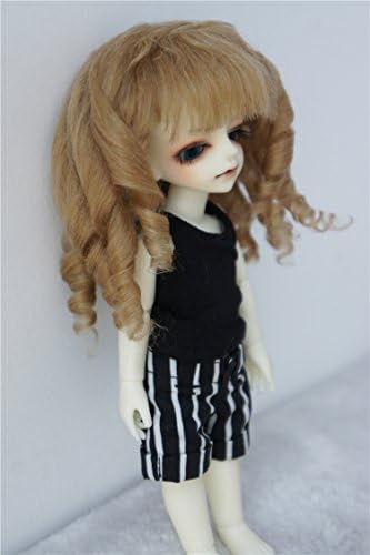 JD178 4-5Inch 5-6inch Mohair Soosage Rolls BJD Wigs 1/12 1/8 Додатоци за кукли