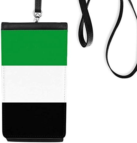 Обединетите Арапски избираат Национално знаме Азија земја Телефонска чанта што виси мобилна торбичка со црн џеб