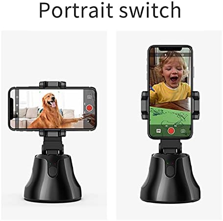 Selfie Stick 360 Rotation Face Face објект Автоматско следење на држачот на паметни телефони за целиот телефон BM7