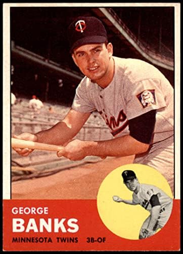 1963 Топс Бејзбол 564 Georgeорџ Банкс Висок број Одличен од картичките на Микис