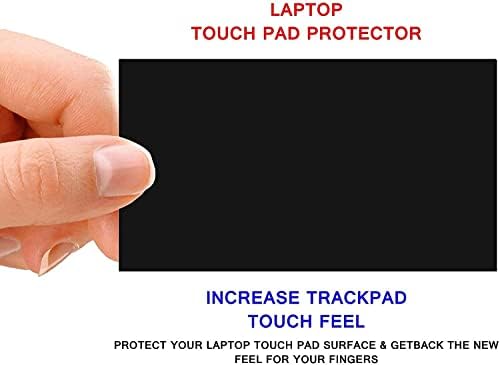 Ecomaholics Premium Trackpad Заштитник За Dell Inspiron 13 7359 13,3 инчи 2-во-1 Лаптоп, Црна Подлога За Допир Покритие Против Гребење Анти Отпечаток